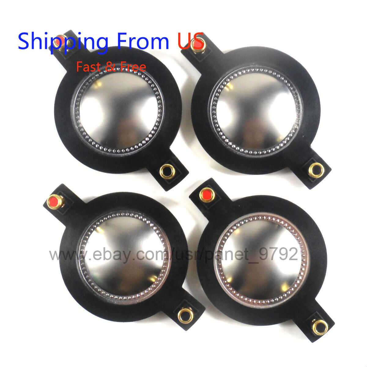 4pcs Diaphragm For Timpano TPT-RPDH2000 for TPT-DH2000 Horn Driver US STOCK Unbranded Does Not Apply