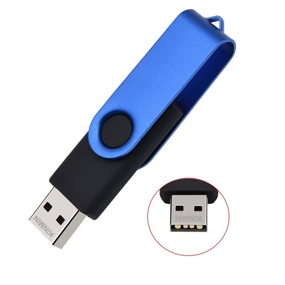 Lot 10 32GB Swivel USB 3.0 Flash Drive 32G Pen Drive Thumb Jump Memory Bulk Pack KINMIN - фотография #3