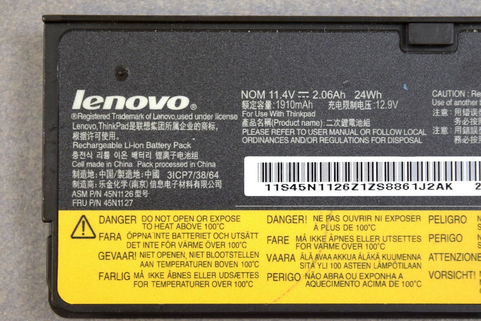 {Lot of 5} Lenovo Batteries 45N1127, 45N1775 68 For T440s, T450s, X240 Lenovo Does Not Apply - фотография #3