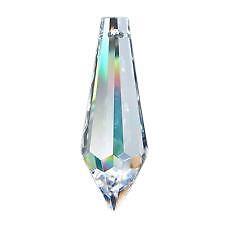 5 Clear 38mm Icicle Chandelier Crystals Asfour Lead Crystal Prisms Без бренда