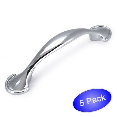 *5 Pack* Cosmas Cabinet Hardware Polished Chrome Handles Pulls #6632CH Cosmas 6632CH - 5 Pack
