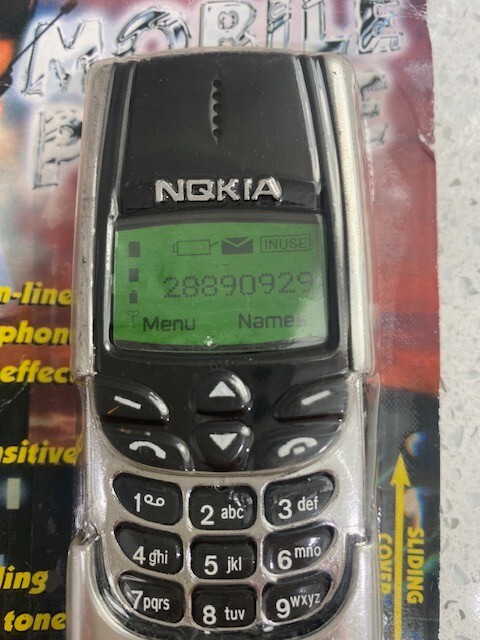DUMMY NQKIA PHONE BATTERY OPERATED IN ORIGINAL PACKAGE Nokia Nokia 1800 - фотография #4