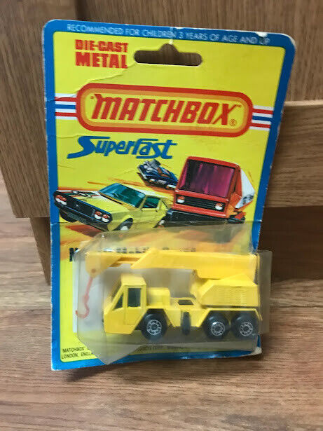 Lot of (4) Matchbox Superfast  Lesley 1976 Mobile Crane Cement Mixer +  Sealed Matchbox - фотография #2