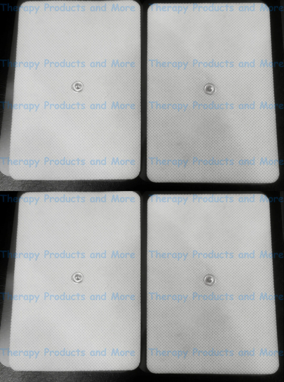 BIG/XTRA LARGE ELECTRODE MASSAGE REPLACEMENT PADS(4)FOR AURAWAVE DIGITAL MASSAGE Unbranded DOES NOT APPLY