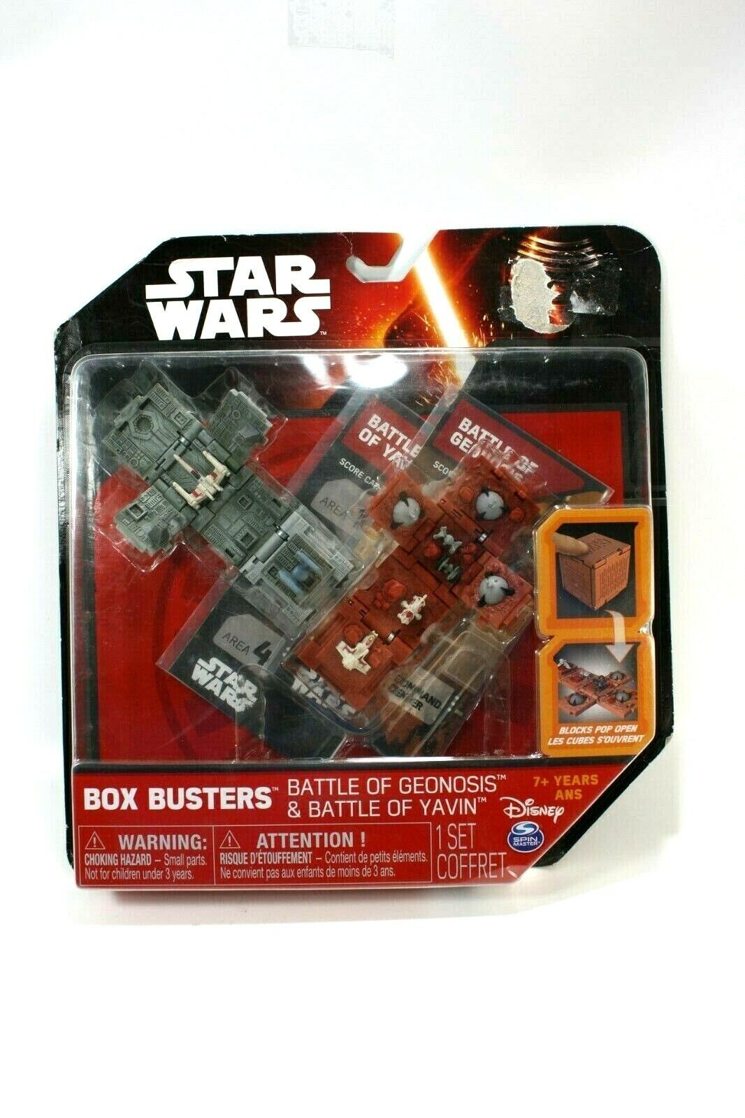 Star Wars Lot of Micro Machine Toys R2D2 Storm Trooper w/ Bonus Box Busters Batt Disney Hasbro - фотография #2