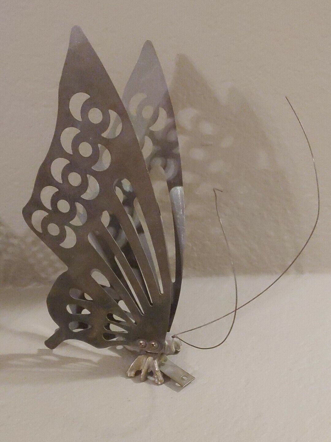Set of 3 Metal Butterflies 3D Wall Mounted Butterfly Great Shadow Cast. Без бренда - фотография #7