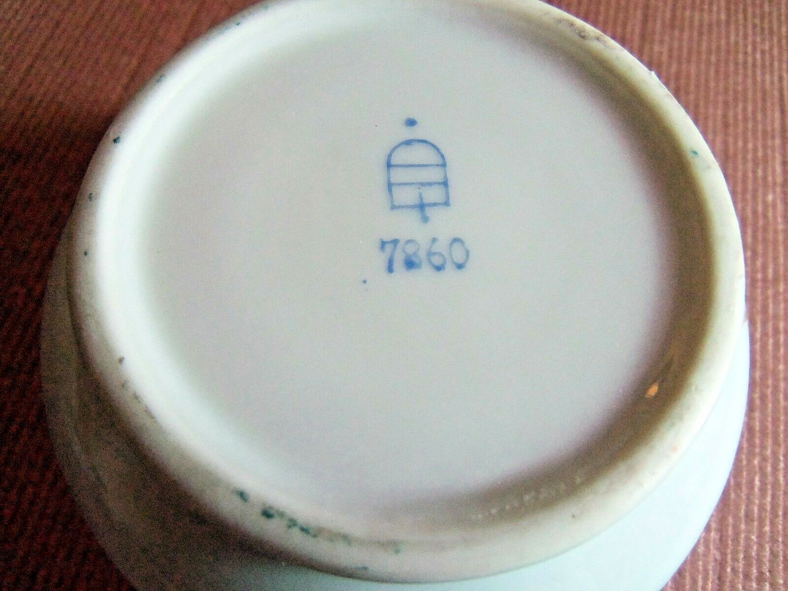 RARE! Beehive Marked 3-pc Dresser SET #7860~Teal/Gold Tray w/Covered Trinket Box Без бренда - фотография #10