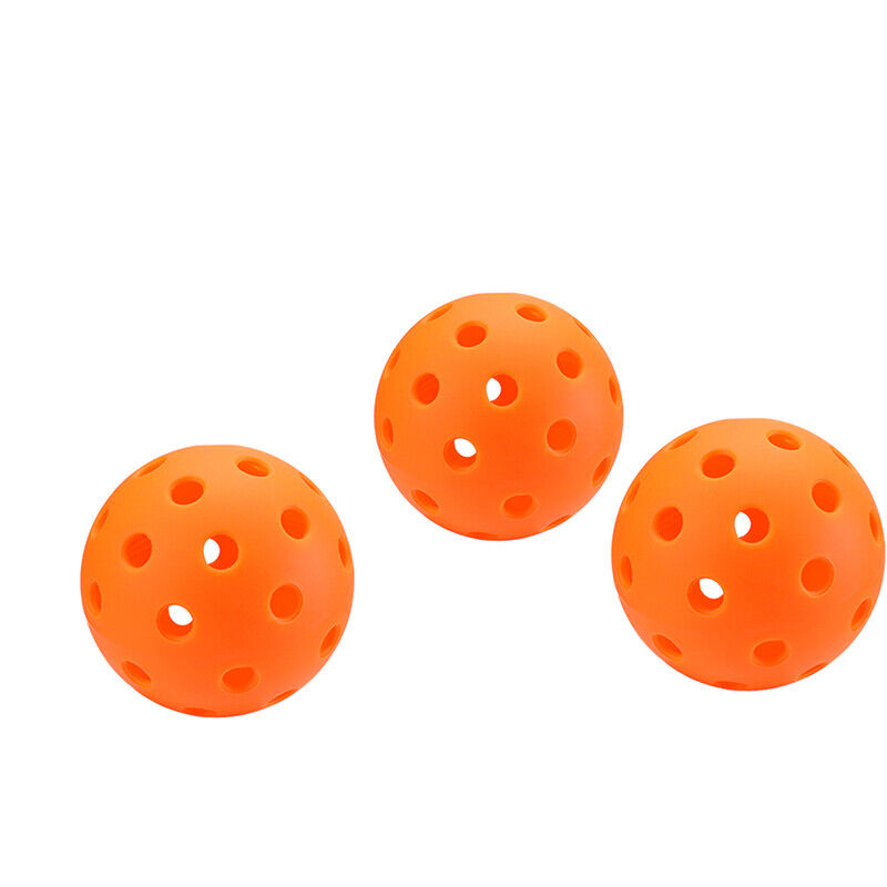 40 Holes Pickleball Balls Set of 12 Indoor True Flight USAPA Approved Orange Unbranded Does not apply - фотография #9