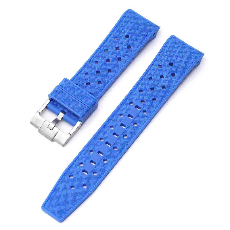 22MM Watch Strap Liquid Silicone For Blancpain & Swatch Fifty Fathoms With Tools Unbranded - фотография #12