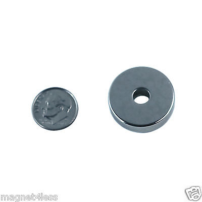 (4) 1 ODx1/4 IDx1/4  Rare Earth Neodymium Ring Magnet Grade N42 1x1/4x1/4 Applied Magnets NR013 - фотография #3
