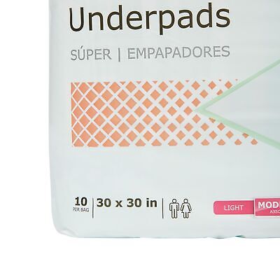 300 McKesson Incontinence Underpads Moderate Absorbency Disposable 30" x 30" McKesson UPMD3030 - фотография #6