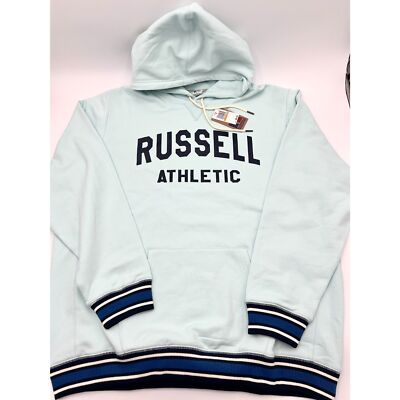 Russell Athletic Varsity Pull Over Hoodie Men's XXXXL Light Blue NWT $80 Russell Athletic - фотография #4