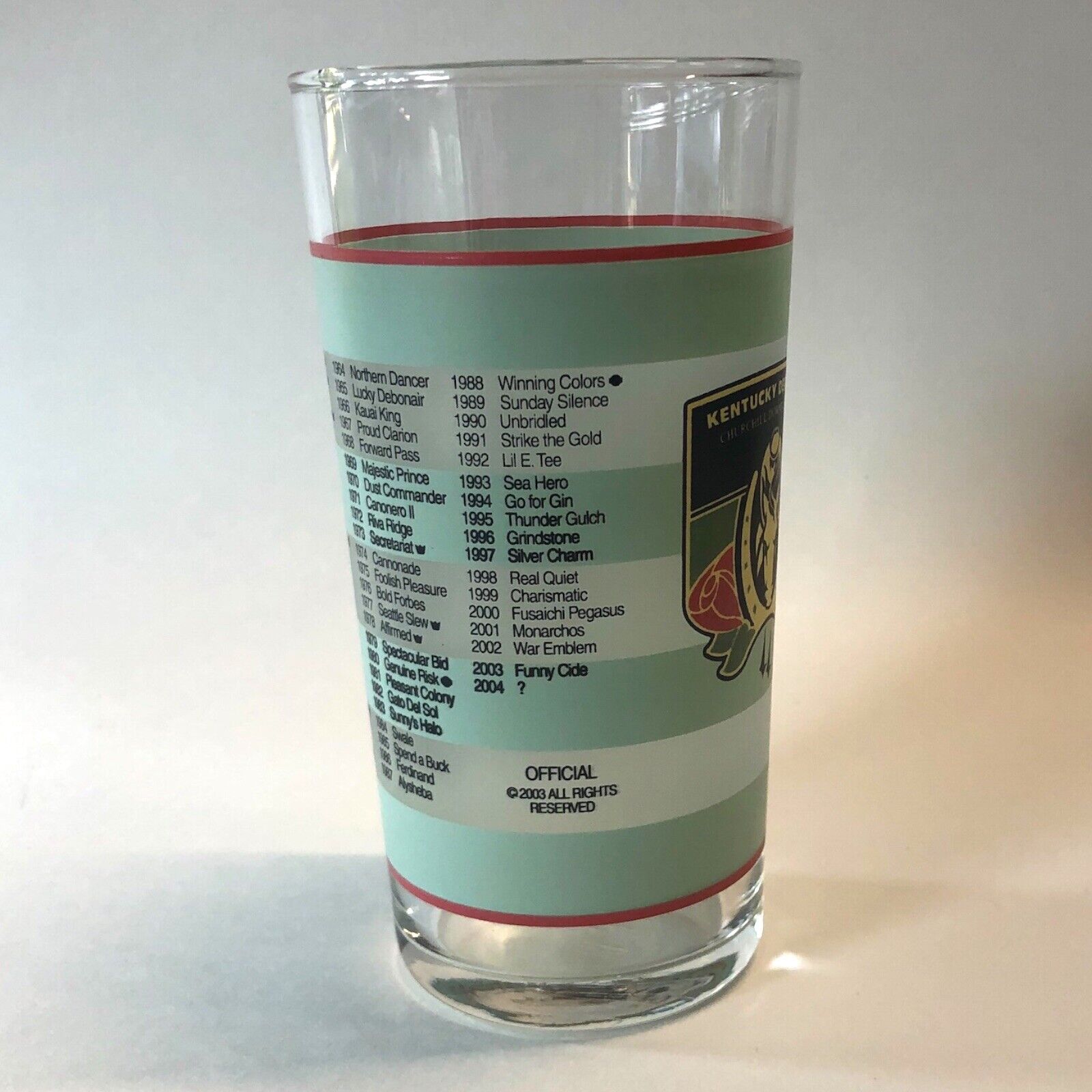 130th Running Of The Kentucky Derby | Mint Julep Glass | 2004 | Churchill Downs Без бренда - фотография #11