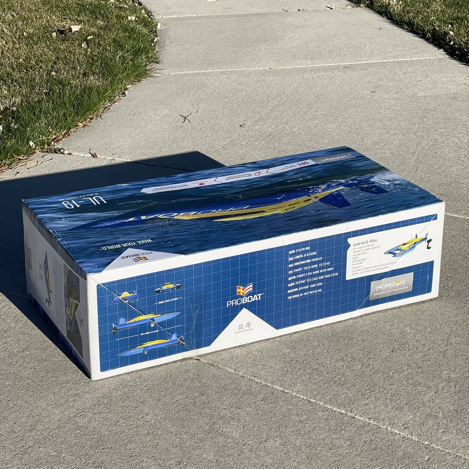 Proboat UL-19 RC Hydroplane Brushless 6S NEW Pro Boat Horizon Radio Control Pro Boat UL-19 - фотография #10
