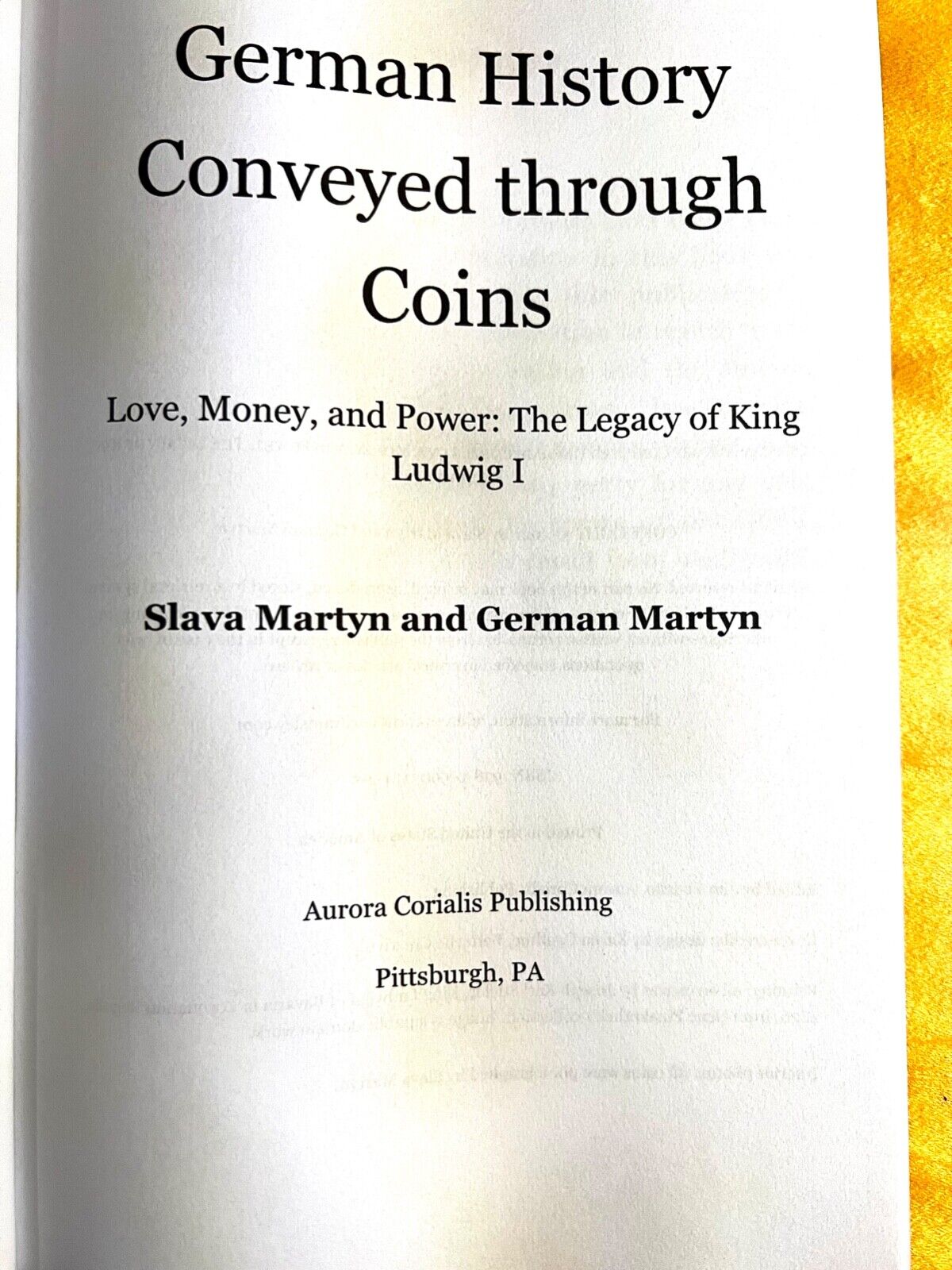 S.Martyn, G. Martyn. German History Conveyed through Coins.  Signed by Author. Без бренда - фотография #3