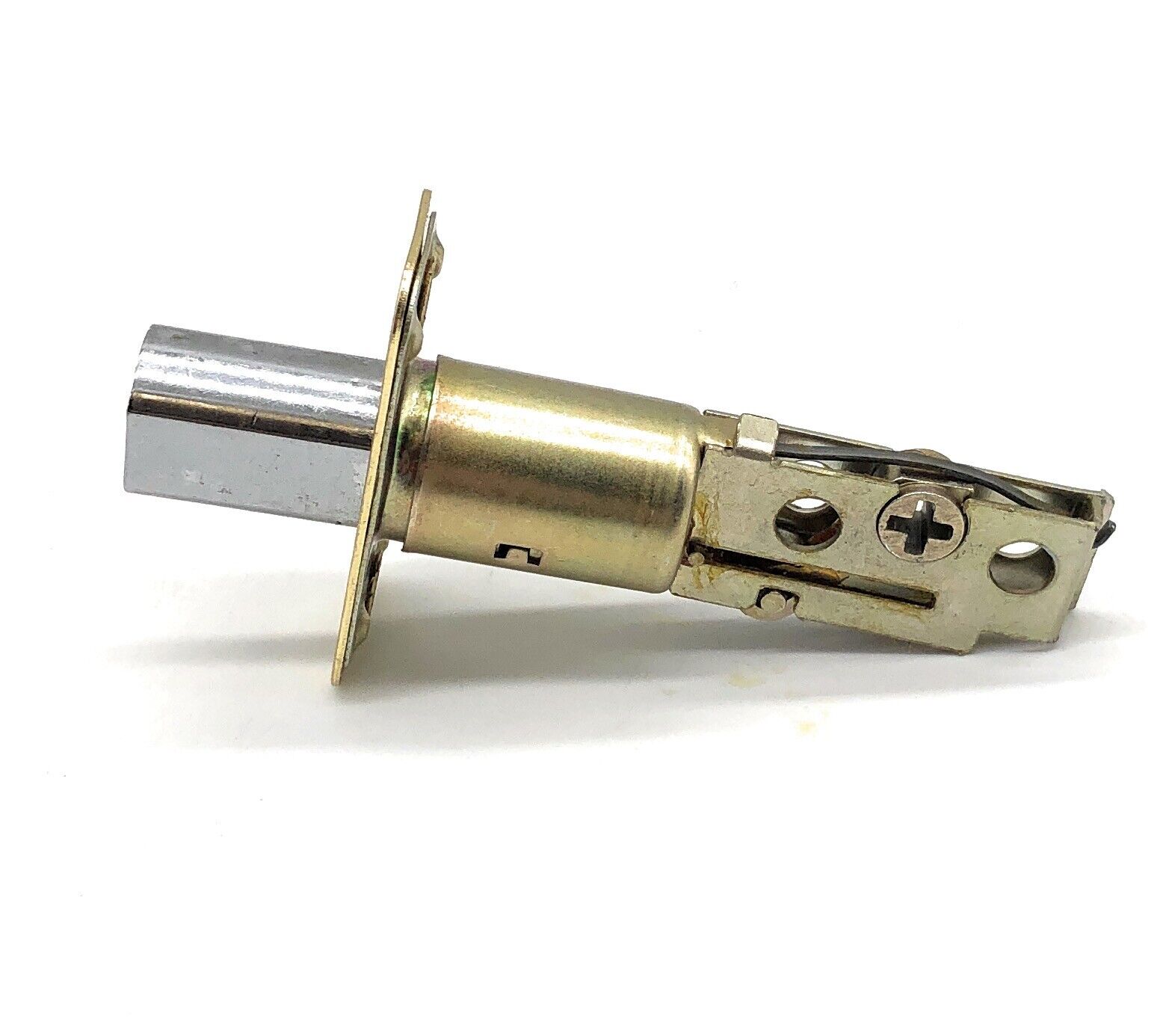 [4 Pack] Keyed Alike Deadbolts Adjustable 2-3/8" or 2-3/4",Polished Brass Finish Vault Locks 14-1426 - фотография #4
