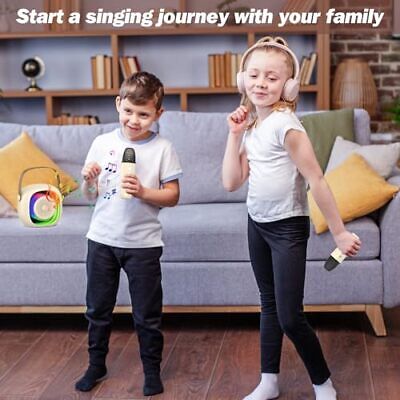 Mini Karaoke Machine for Kids and Adults, Portable Bluetooth Karaoke off-white Does not apply Does Not Apply - фотография #5