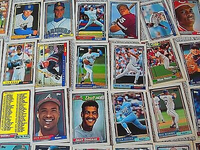 LOT OF 48 TOPPS 1992 BASEBALL TRADING CARDS UN-SEARCHED. Без бренда - фотография #6