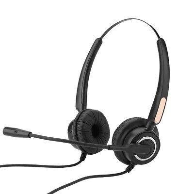 RJ9 Call Center Telephone Headset Office Phone Headphone W/ Noise Cancelling Unbranded Does Not Apply - фотография #7