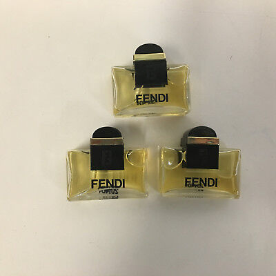  ( 3 ) Fendi Classic 5ml  Eau De Parfum ( Original Formula )  Fendi