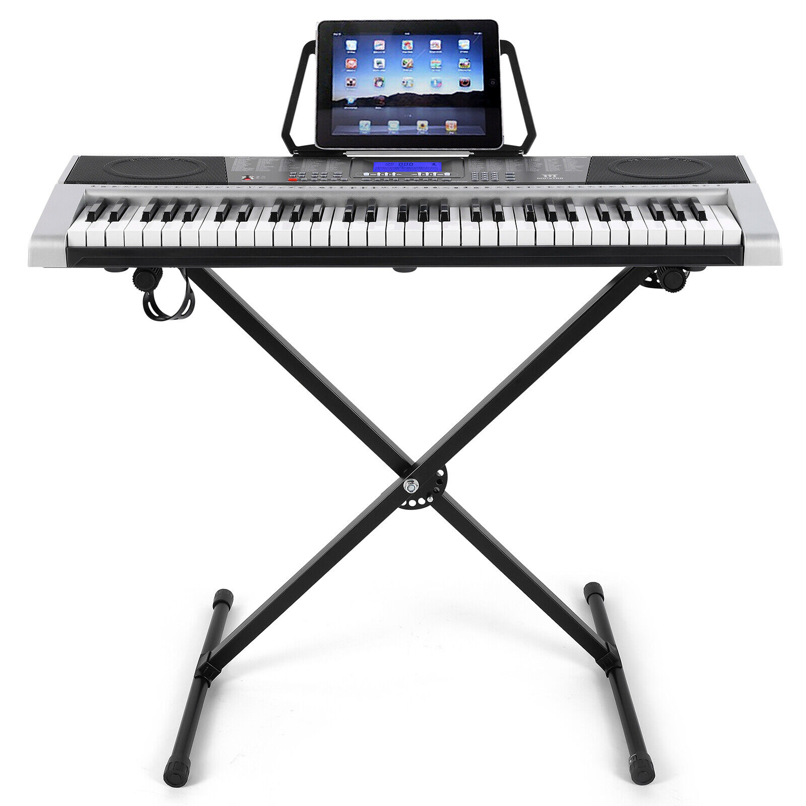 61 Key Electronic Keyboards Piano Portable Digital Organs W/Headphone Microphone Mustar S6010300 - фотография #4