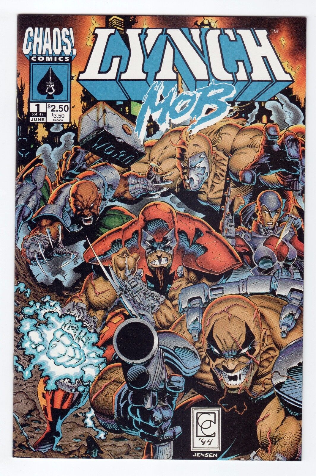 Chaos! Comics Lynch Mob (1994) #1 & #2 Greg Capullo 2 Book Lot VF 8.0 Без бренда