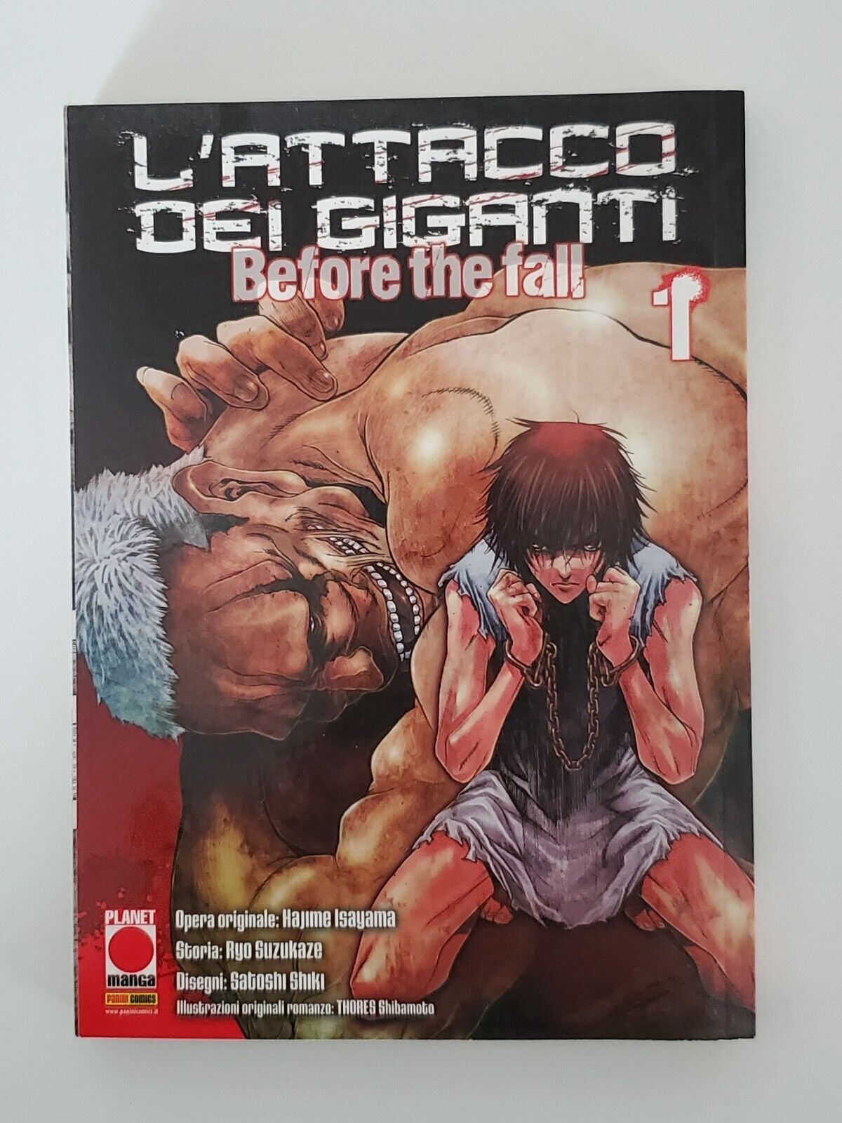 Attack on Titan Before the Fall Vol. 1 Manga in Italian L'attacco dei Giganti Без бренда