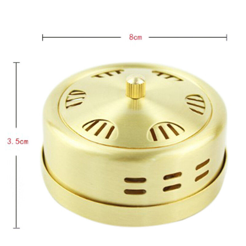 New Pure Brass Moxa Roll Burner Box Moxibustion Box Holder With Cloth Co.hap Unbranded Does Not Apply - фотография #11