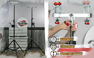 Crank Up Light Trussing Stands Truss System Speaker Mount DJ Booth Stage Holder Griffin OV-45-Z-LK353 - фотография #7