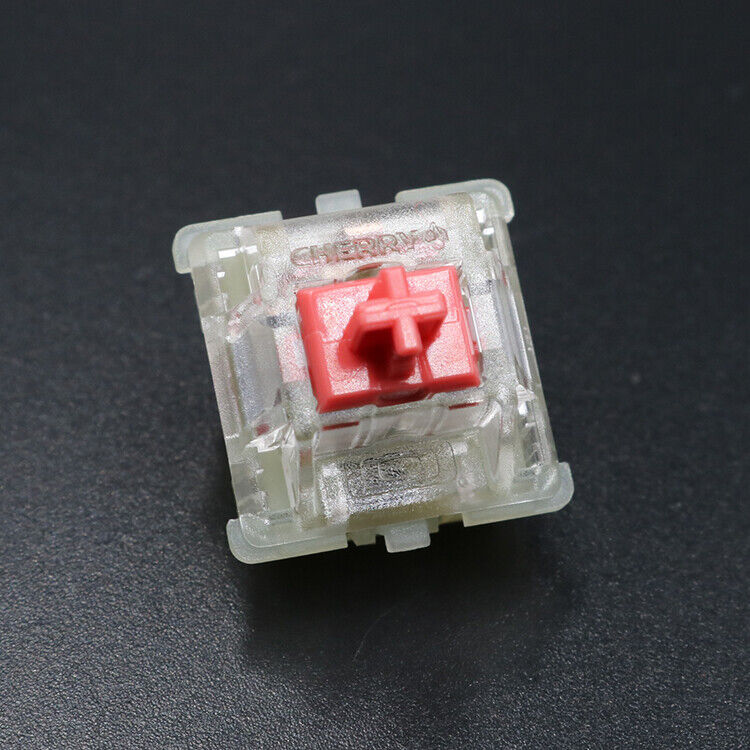 10pcs Cherry MX Silent RGB Red MX3A-L1NA Mechanical Key Switches Plate Mounted CHERRY Does Not Apply - фотография #2