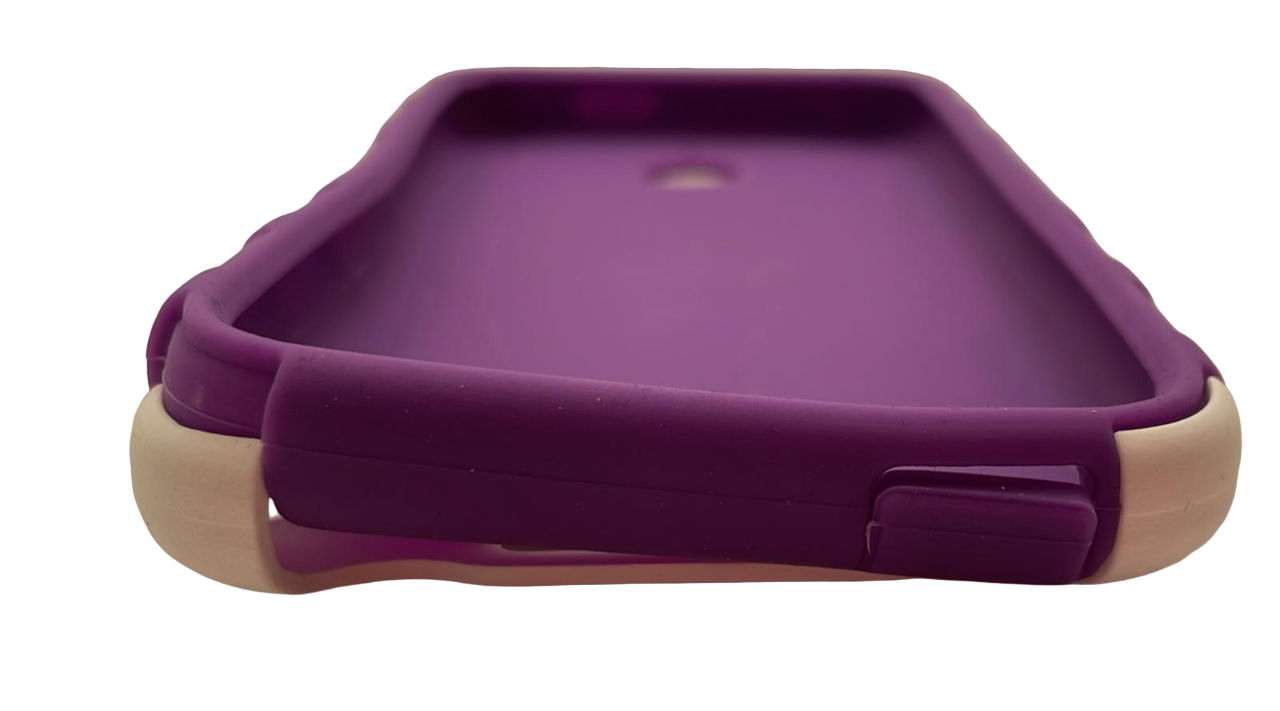 Sonne Holster Case with Kickstand for HTC Desire 510, White/Purple Sonne - фотография #9
