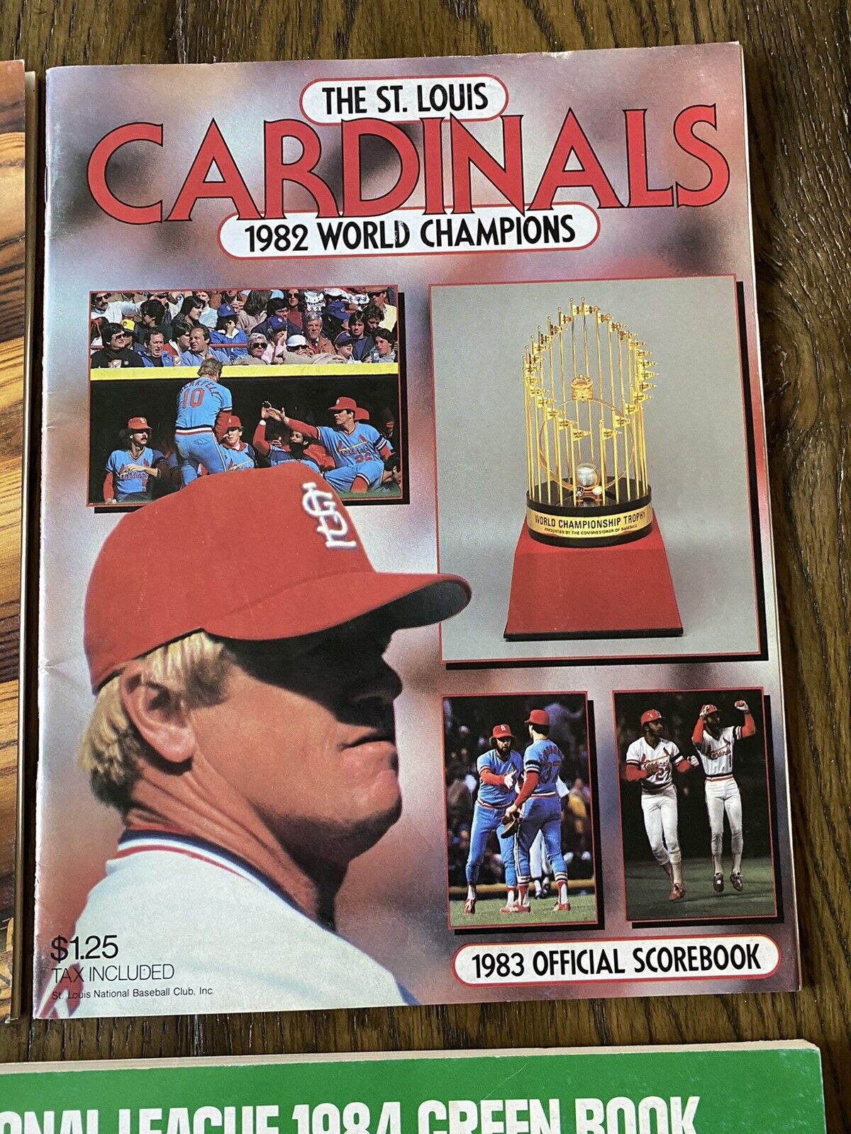 St. Louis Cardinals Program Lot 1982 World Series 1982 NLCS 1985 NLCS + Others Без бренда - фотография #4