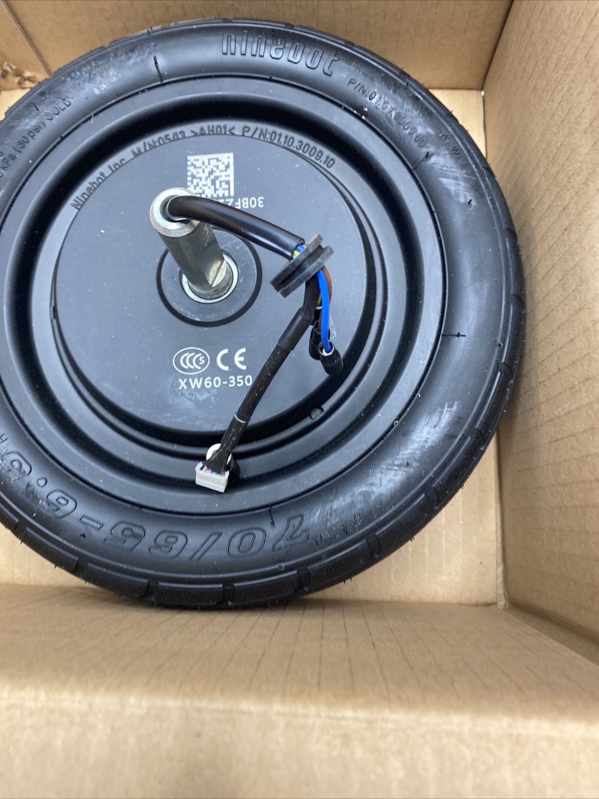 NEW Ninebot Segway MiniPro Motor Assembly With Mounted Tire PN: 25223-00001 Segway 10.01.3032.10 - фотография #3