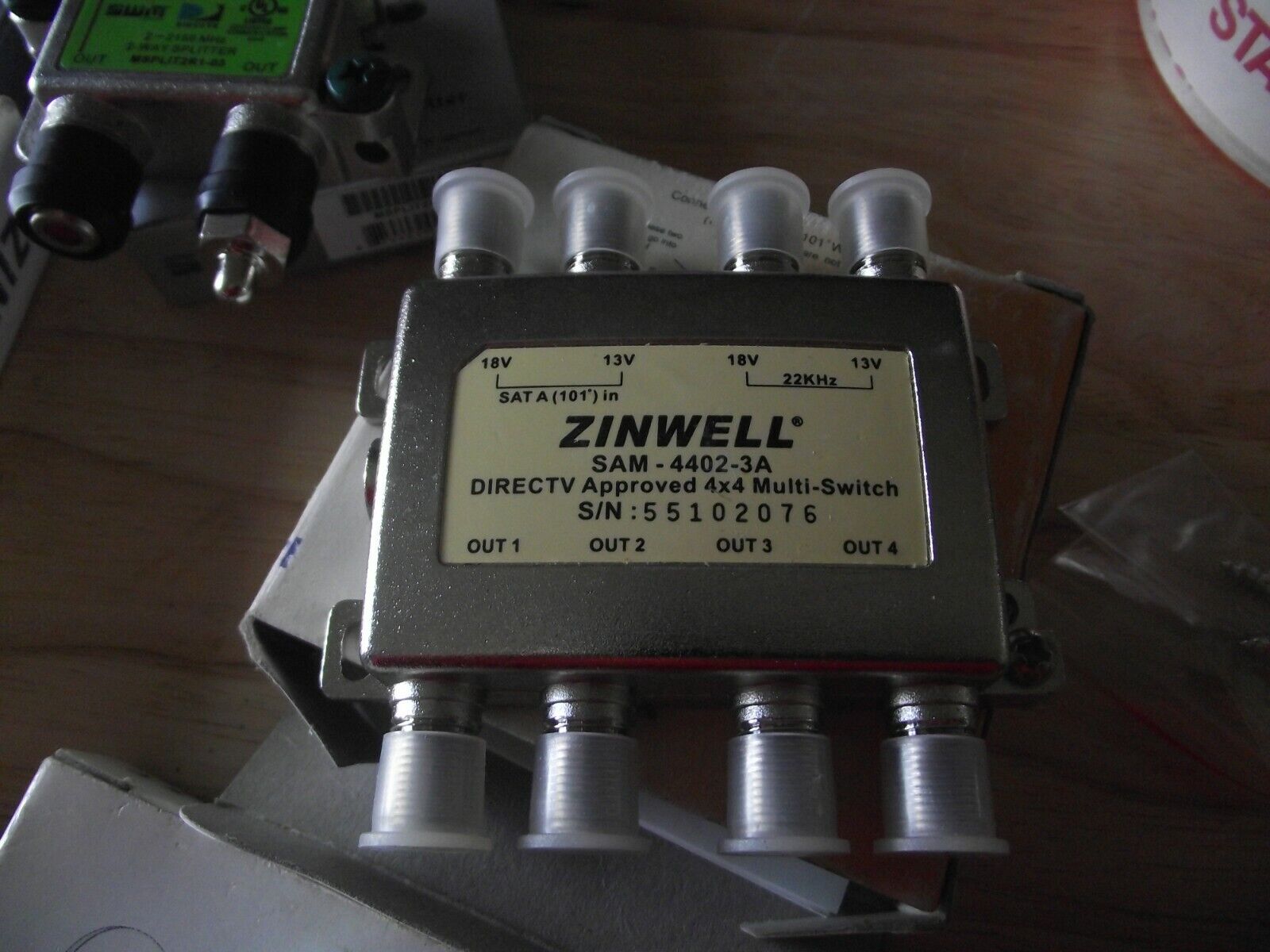 ZINWELL MULTI - SWITCHES SAM: A LOT OF (6) OPEN BOX NEVER USED. Zinwell UNKNOWN - фотография #5