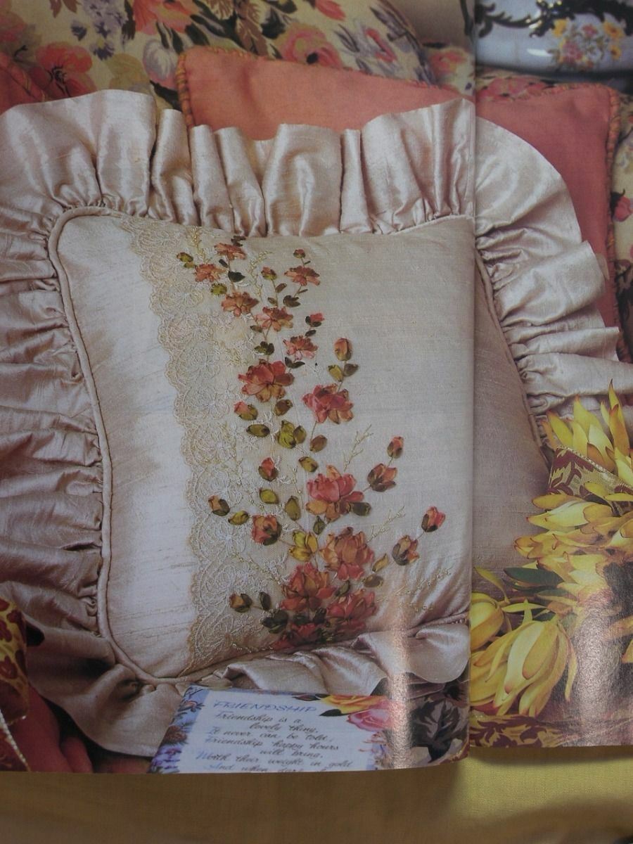 3 BK How To Silk Ribbon Embroidery Wedding Veil Wildflower Clothing Decor Garden Unbranded - фотография #3