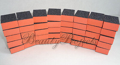 40pc Sanding Mini Small Buffer Blocks Wholesale Black Grit 80/80 Orange Black CT - фотография #3