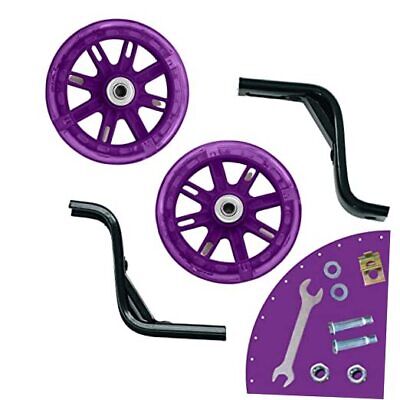 Bicycle Training Wheels - Metal, PVP, PP Training Wheels for Bike 16 in Purple Does not apply Does Not Apply