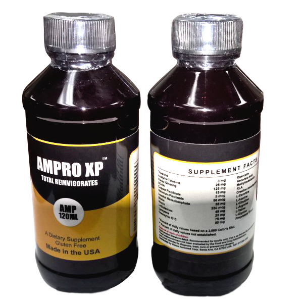 Ampro XP, Anti aging and super Immune system & energy booster.(120 ml) Vitalee Nanomed 80557