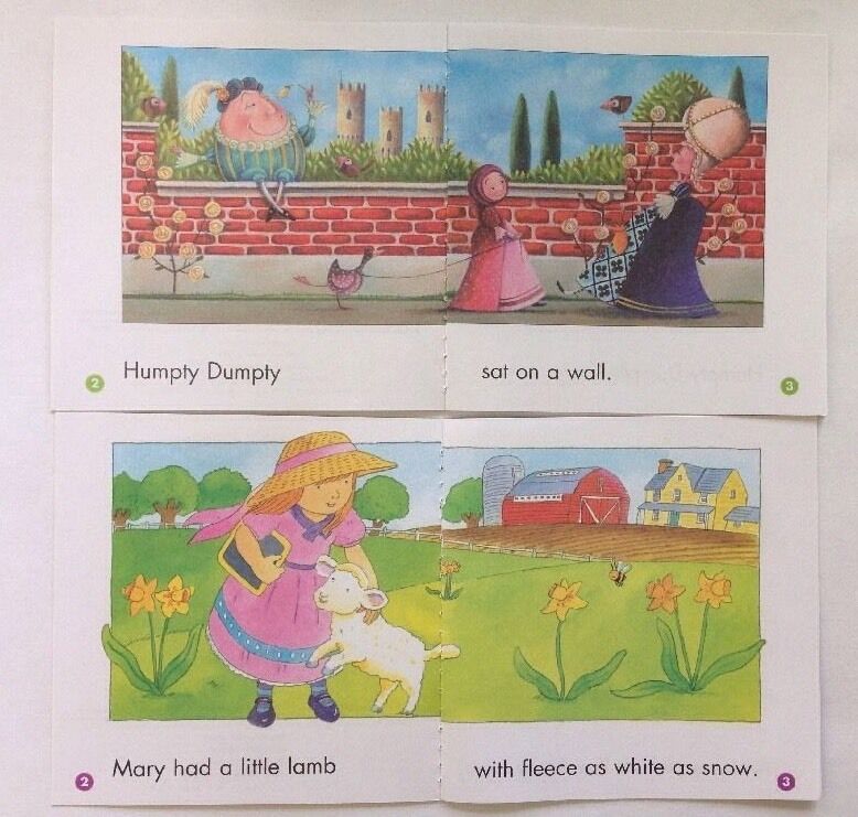 Nursery Rhyme Childrens Books Beginning Readers Lot 12 Scholastic - фотография #3