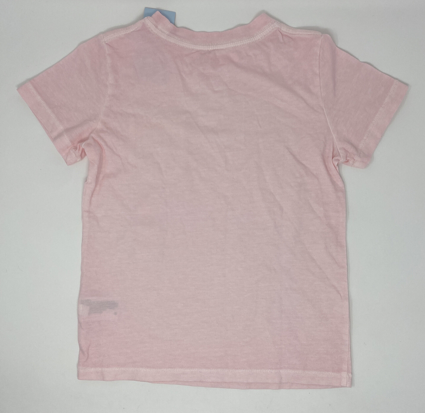 2 Girls Cat & Jack Size XS 4/5 Short Sleeve T Shirts Planets Blue Plain Pink   Cat & Jack - фотография #9
