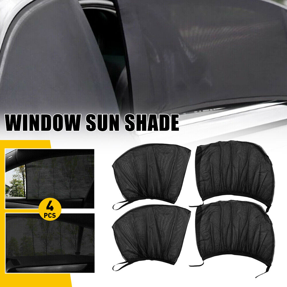 4Pcs Sun Shade Front & Rear Window Screen Cover Sunshade Protector Car USA STOCK Unbranded Does Not Apply - фотография #11