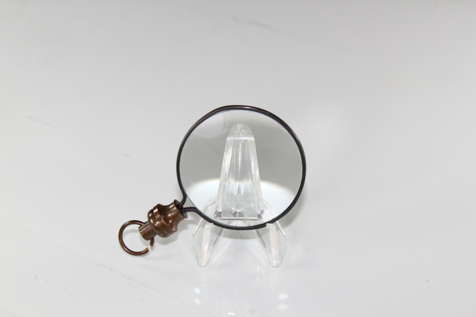 Vintage Antique Steampunk Brass Magnifying Glass * Lot of 3 * 1.5" Glass Lens  Unbranded - фотография #2