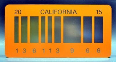 California License Plate Style - Back to the Future - Metal License Plates   Unbranded - фотография #11