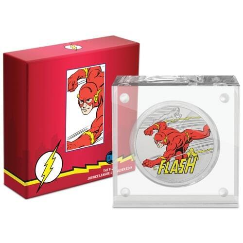 SILVER THE FLASH CHIBI, JUSTICE LEAUGE 6Oth COIN & THE FLASH SILVER NOTE FOIL Без бренда - фотография #9