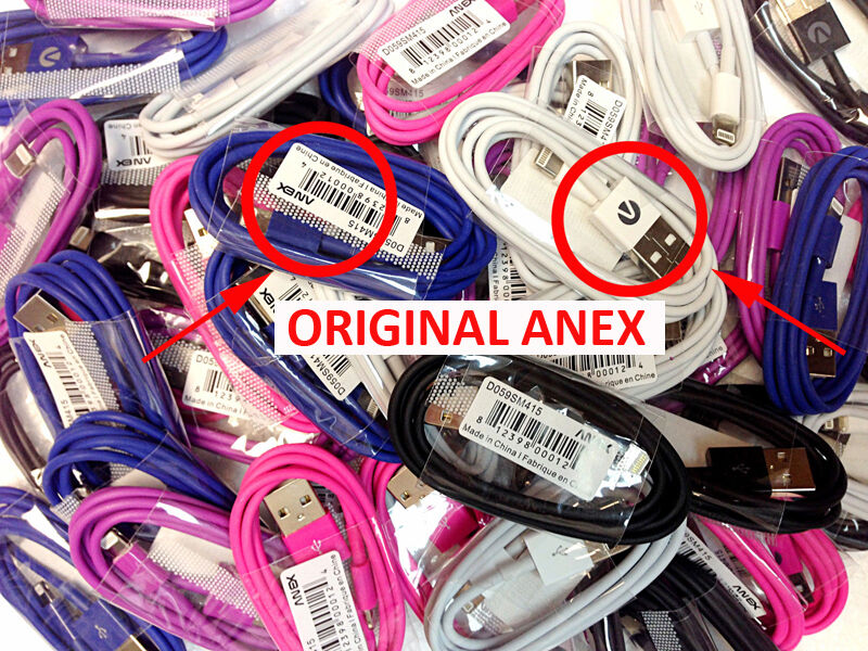 96 PCS CELL PHONE CHARGERS AND CABLES WHOLESALE COUNTER DISPLAY Anex - фотография #9
