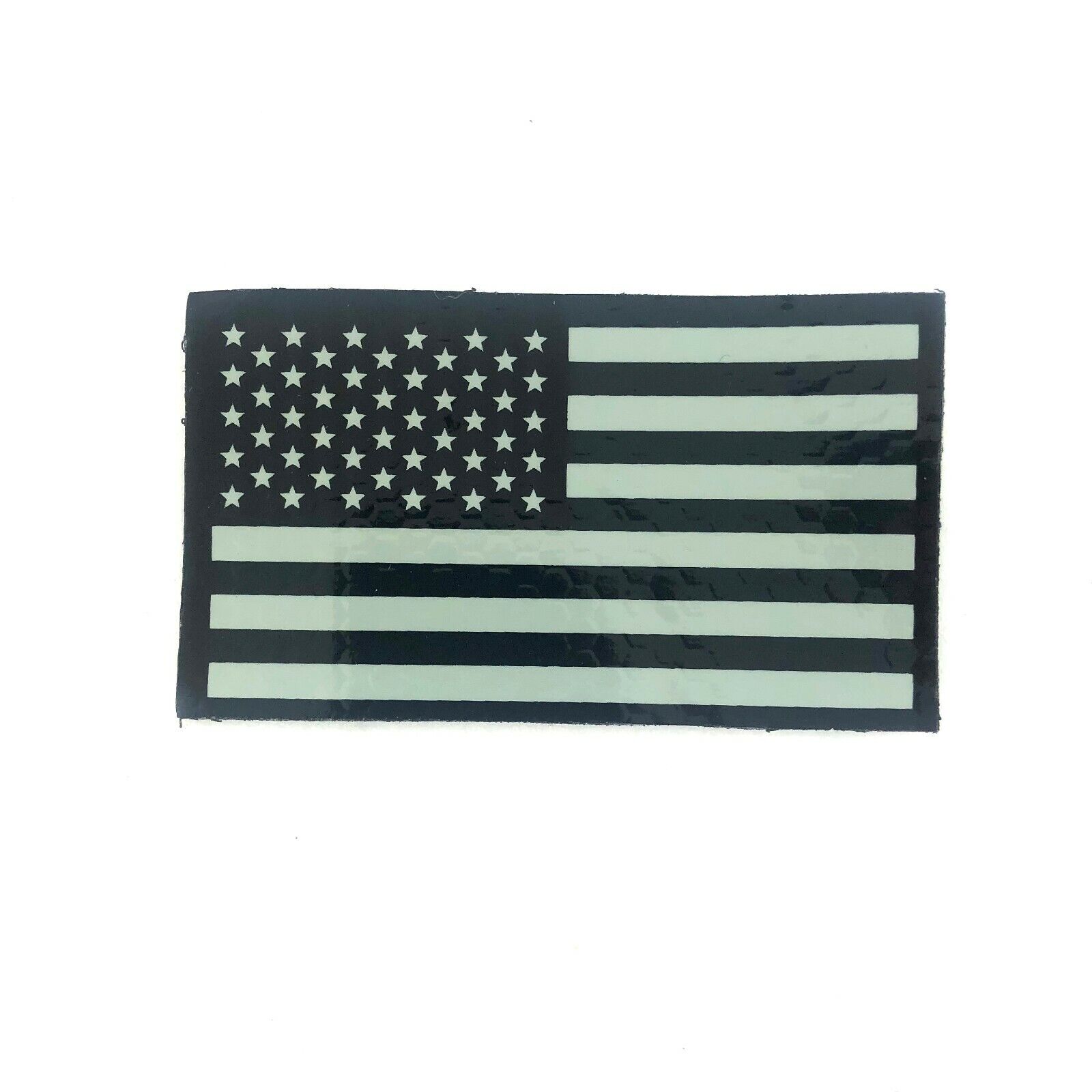 Infrared IR US Flag Patch Forward & Reverse Army Navy USMC VELCRO® Brand 2 PACK Без бренда - фотография #2