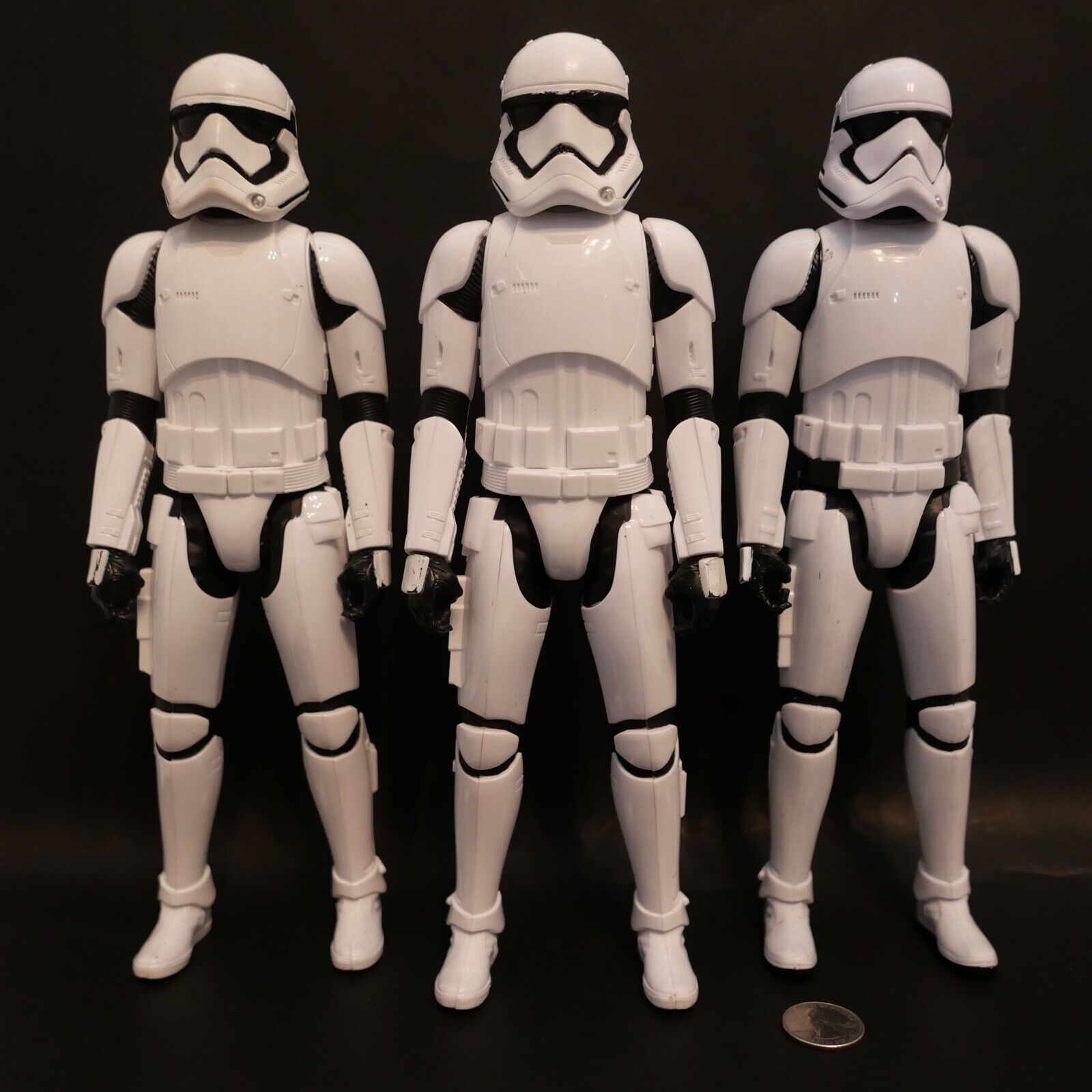 Star Wars  FIRST ORDER STORM TROOPER 12" Inch Action Figure Lot of 3 Loose !!! Hasbro