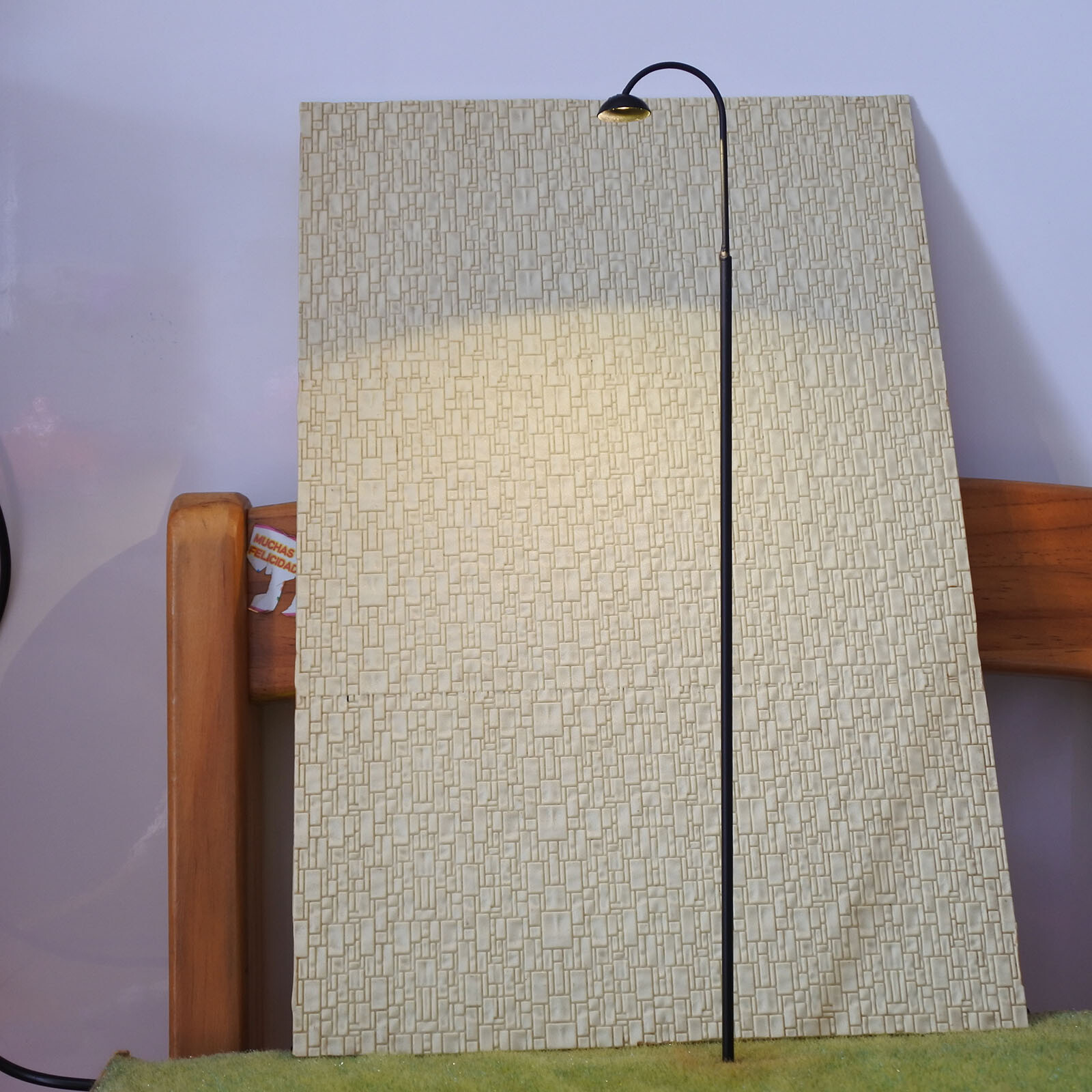 5 x G scale LED street light model railroad slot car path lamp post #733hBL Unbranded Does Not Apply