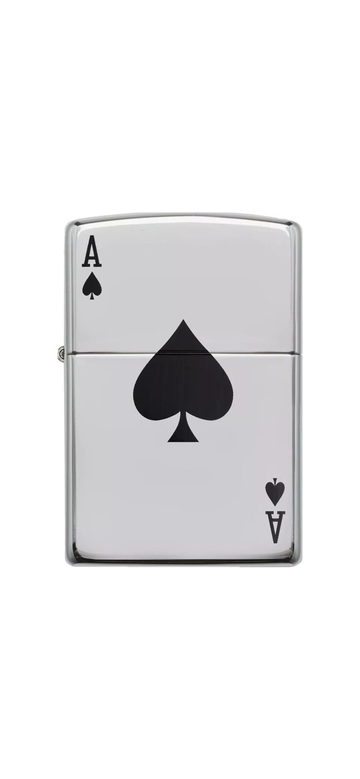 Zippo® 24011 High Polished Chrome Lucky Ace® Lighter New in the Original Box! ZIPPO