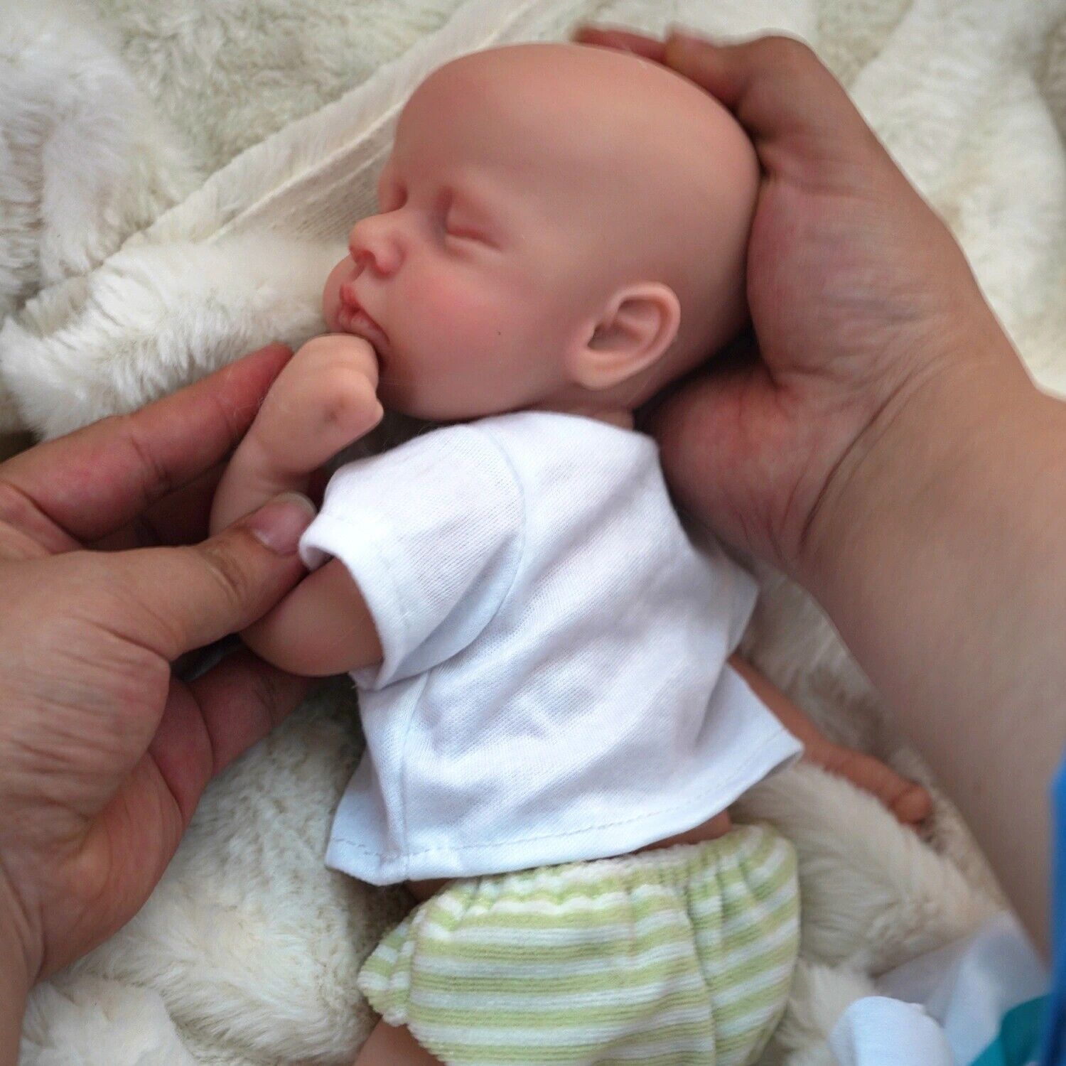 Baby Boy Doll Full Body Silicone Lifelike Reborn Newborn Doll Toy 12" Plus Gift Unbranded - фотография #3